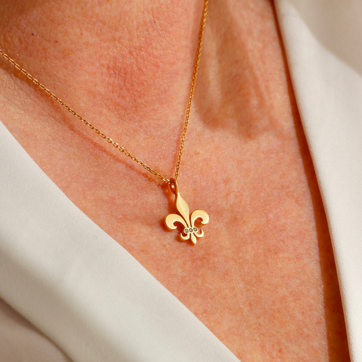 Fleur-de-lys Necklace