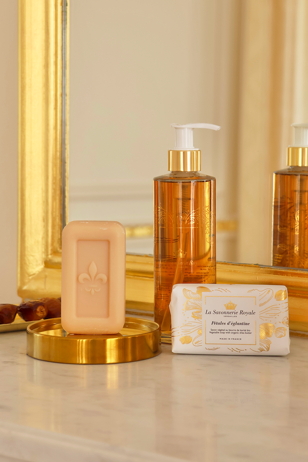 Savonnerie Royale - Savons liquides & solides parfum pétales d'églantine