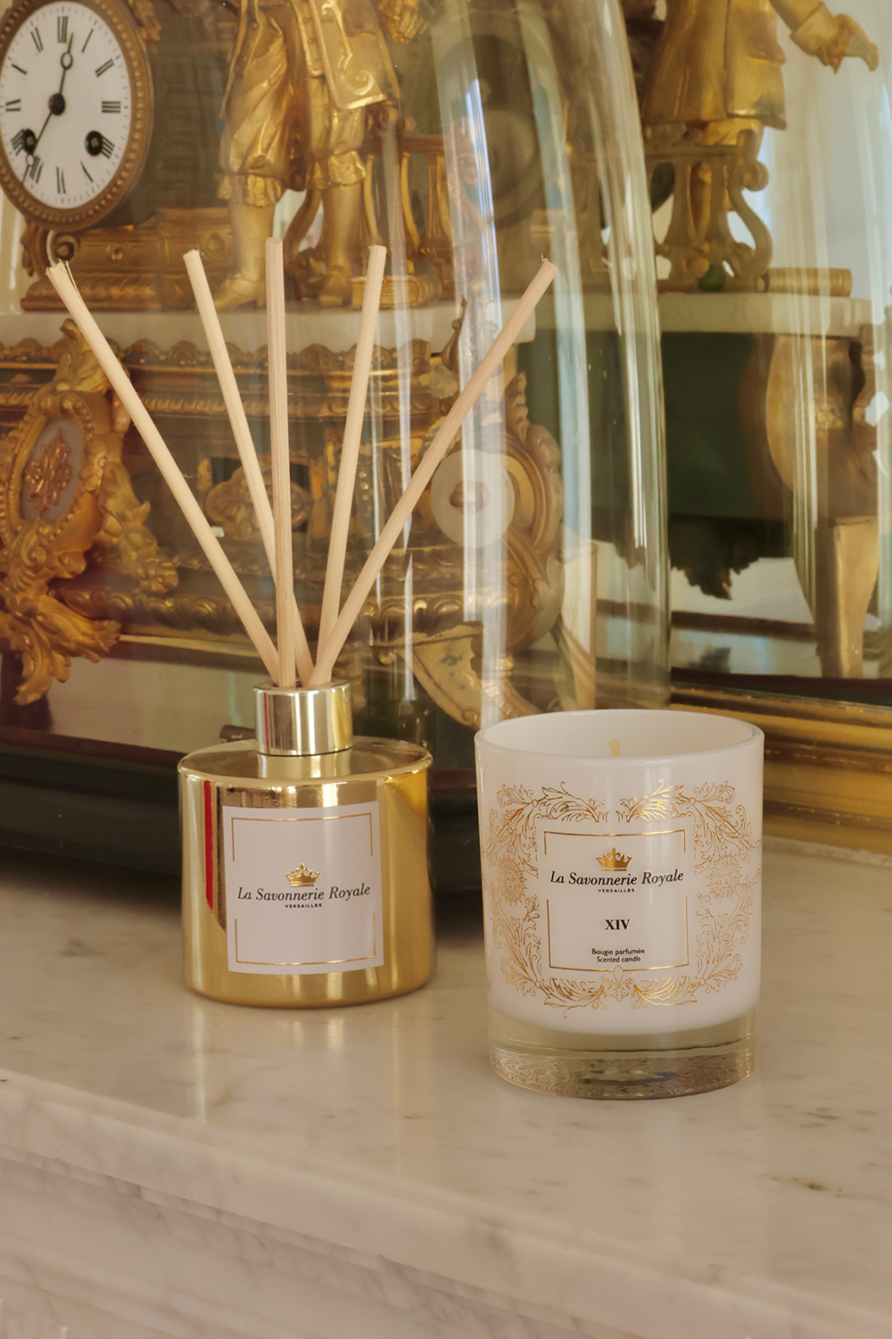 Savonnerie Royale - Bougie parfumée et diffuseur senteur Louis XIV