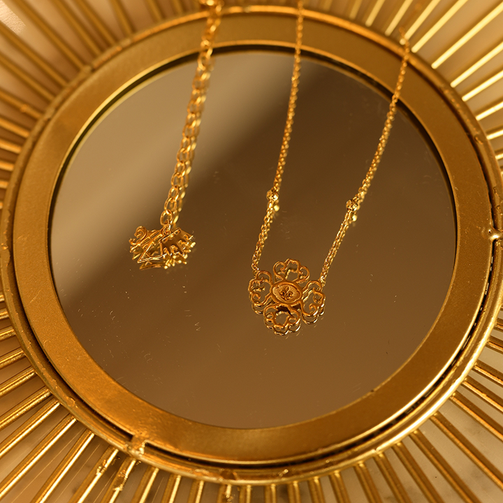 Collier N°2 Plaqué-or