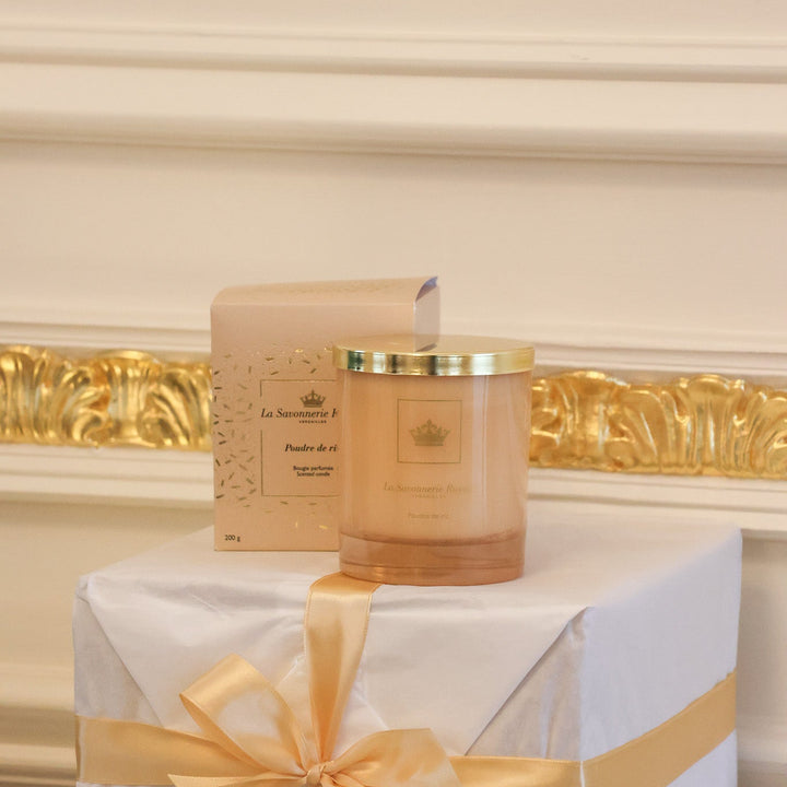 Bougie Poudre de Riz - Collection Colorée