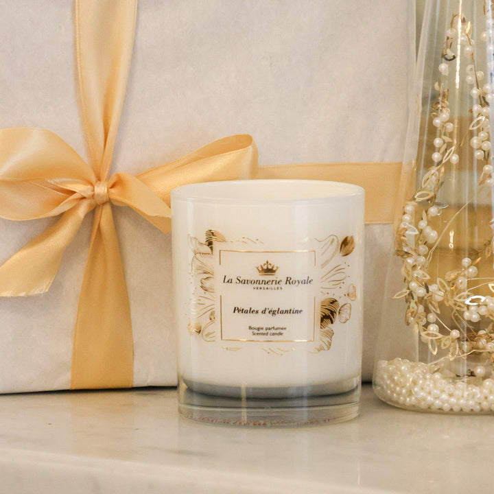 Bougie sublimation Pétales d'églantine