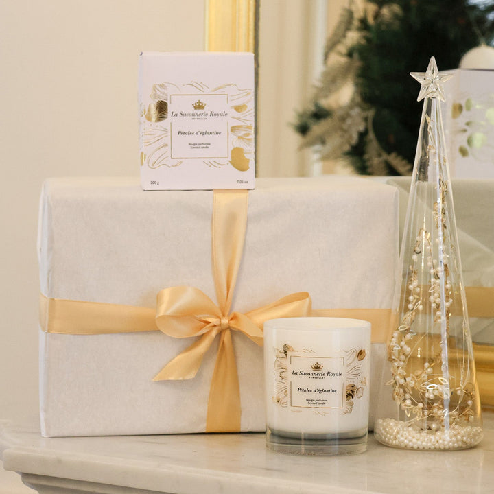 Bougie sublimation Pétales d'églantine