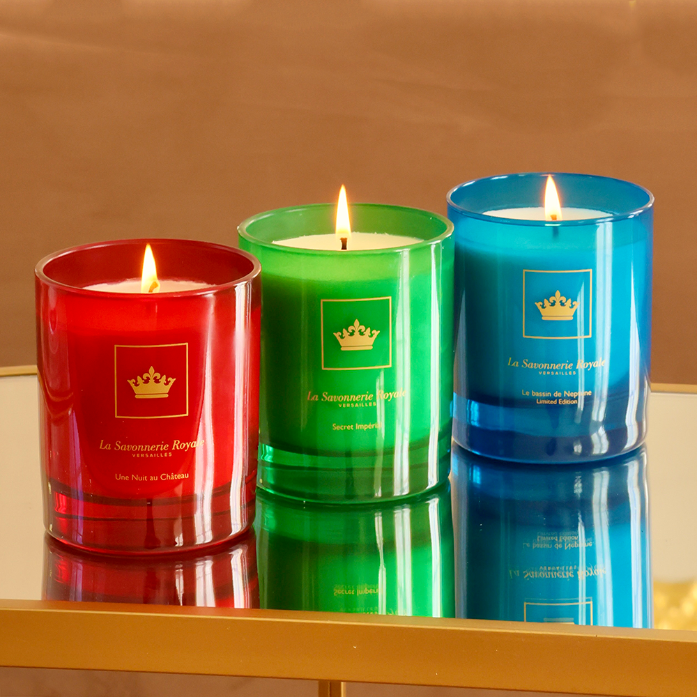 Bougie Une Nuit au Château - Collection Colorée