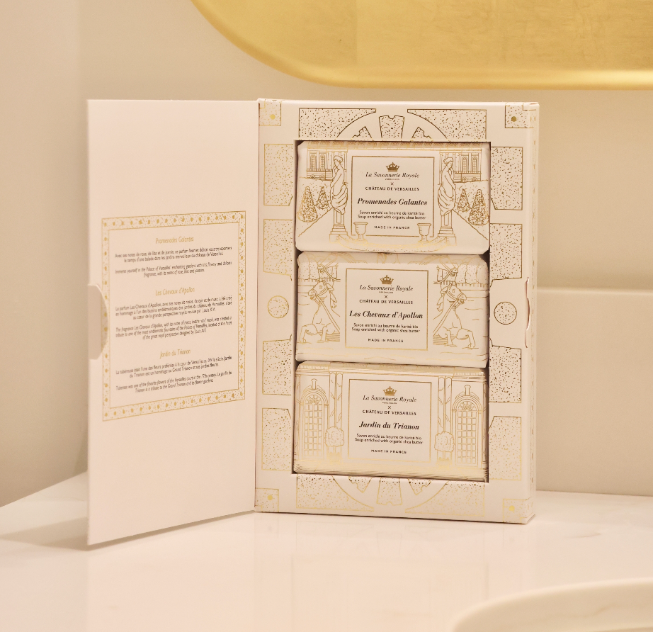 Coffret 3 Savons - Château de Versailles