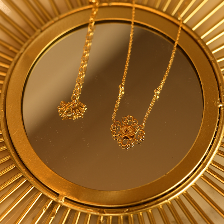 Necklace N°2 Gold-plated